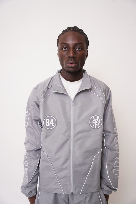 GRAY EVERYDAY TRACK JACKET